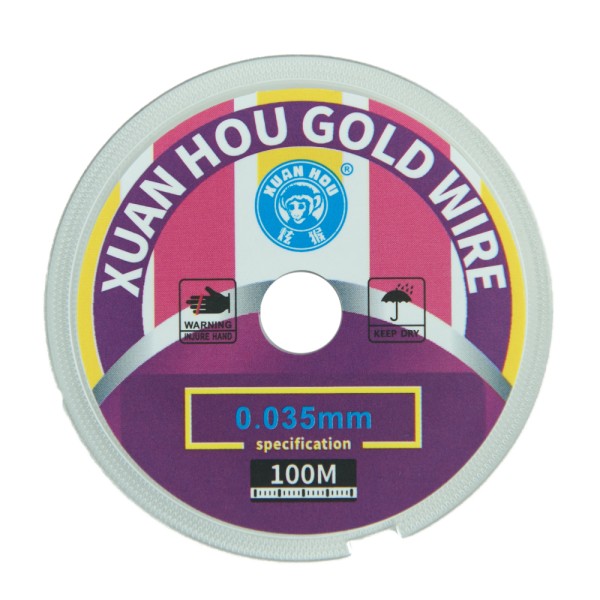 MR1_98179 Струна сепараторна xuanhou gold wire (100m, 0.035mm) для розділення дисплейних модулів XUANHOU