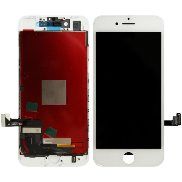 MR1_97512 Дисплей телефона для iphone 8, iphone se (2020) білий, оригінал (відновлений), (rev.lg: dtp, c3f) APPLE
