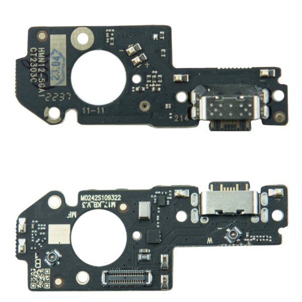 MR1_99322 Роз'єм зарядки телефона для redmi note 12, poco x5 (з платкою) PRC