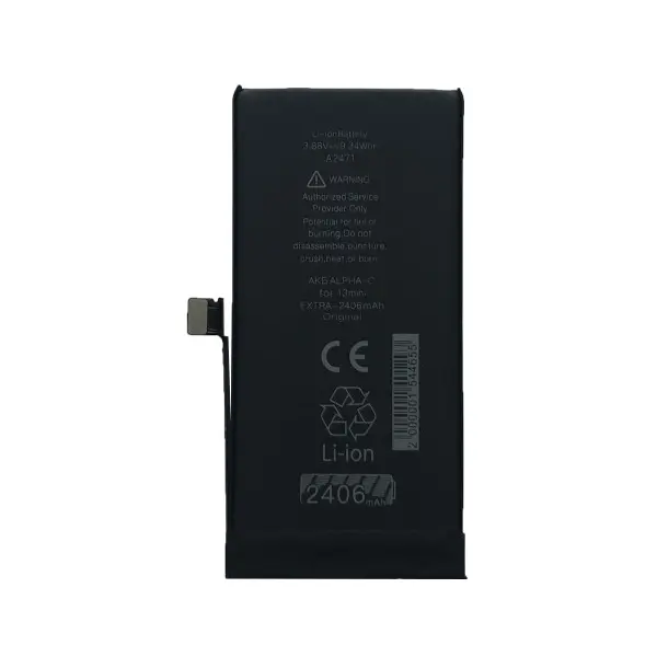 АКУМУЛЯТОР ALPHA-C EXTRA ДЛЯ IPHONE 13 MINI, 2406MAH