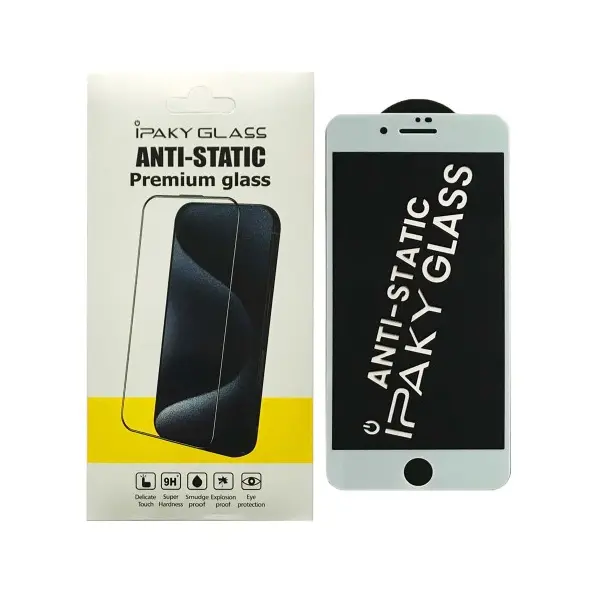 ЗАХИСНЕ СКЛО IPAKY ANTI-STATIC ДЛЯ IPHONE 7, 8, SE 2020, БІЛИЙ