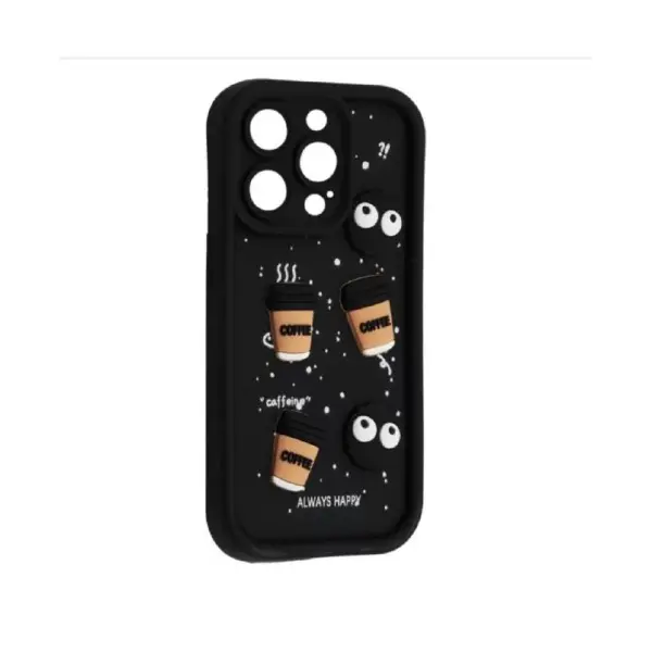 ЧОХОЛ HAPPY COOKIE CASE ДЛЯ IPHONE 13 PRO MAX, ЧОРНИЙ