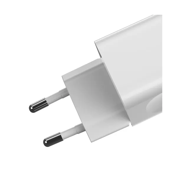 MR4_130015 Мережевий зарядний пристрій baseus charging quick charger 1usb, 2a, білий ccall-bx02 