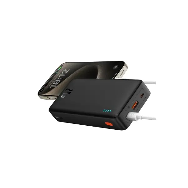 MR4_107235 Зовнішній акумулятор power bank baseus airpow fast charge power bank 20000mah 20w, чорний p10022804113-00 