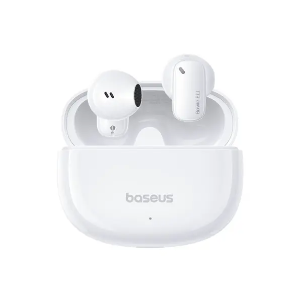 НАВУШНИКИ BASEUS BOWIE E11 TRUE WIRELESS EARPHONES, БІЛИЙ A00053500213-Z1