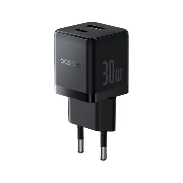 MR4_129010 Мережевий зарядний пристрій baseus palm type-c+usb 30w, чорний p1011160a113-00 