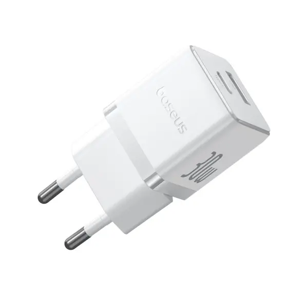 MR4_129011 Мережевий зарядний пристрій baseus palm type-c+usb 30w, білий p1011160a213-00 