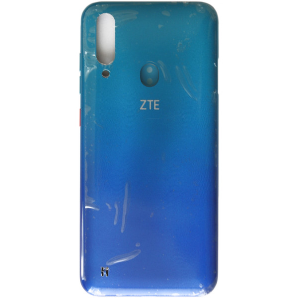 MR1_95890 Задняя часть корпуса для zte blade a7 (2020) lake синий (с вырезом под сканер) PRC