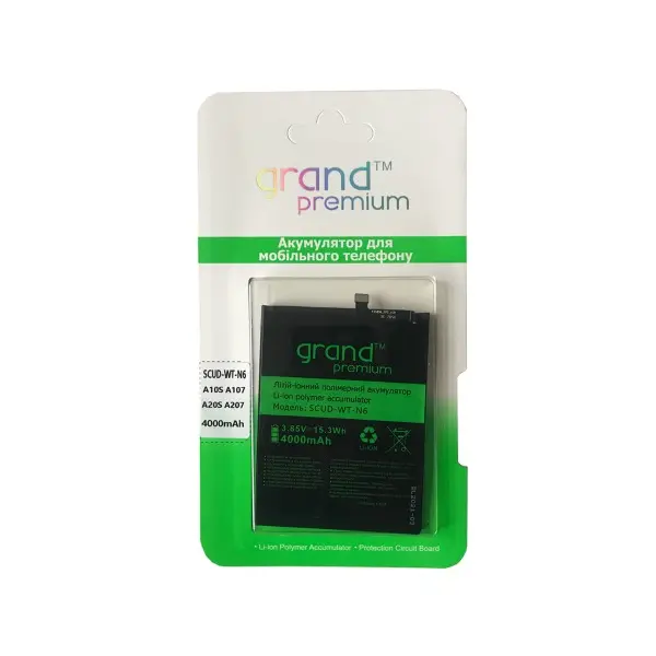 АКУМУЛЯТОР GRAND PREMIUM SAMSUNG A10S A107, A20S A207 SCUD-WT-N6