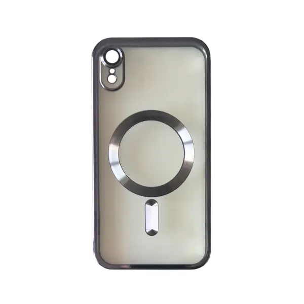 ЧОХОЛ SHINING CAMERA MAGSAFE ДЛЯ IPHONE XR DEEP ПУРПУРОВИЙ