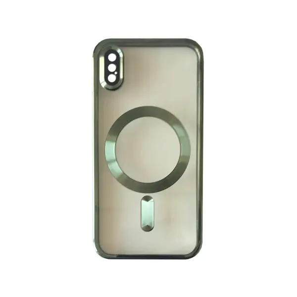 MR4_131905 Чохол shining camera magsafe для iphone xs dark зелений 