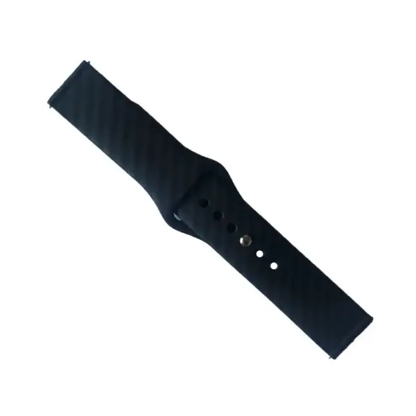 MR4_131593 Ремінець silicone band 20mm, carbone 