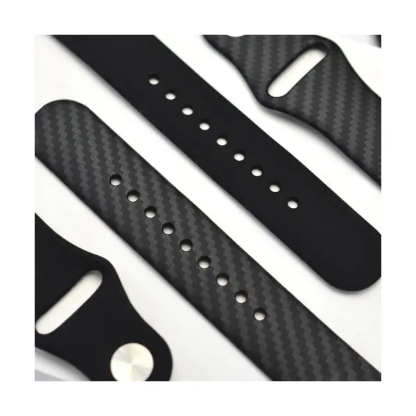 MR4_131637 Ремінець для xiaomi mi band 8, 9, 10 carbone 