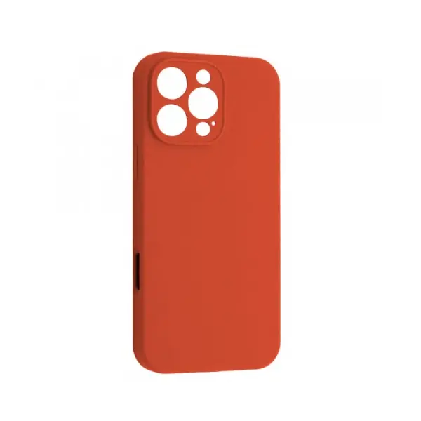 ЧОХОЛ SILICONE CASE FULL CAMERA COPY ДЛЯ IPHONE 16 PRO (66) KUMQUAT
