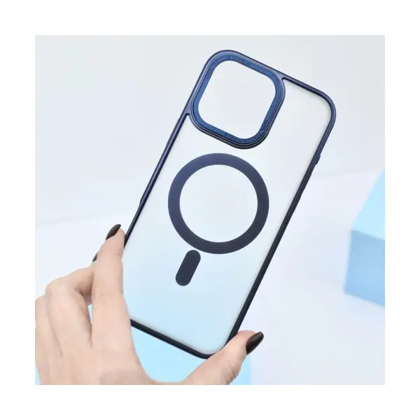 ЧОХОЛ PERFECT CASE WITH MAGSAFE ДЛЯ IPHONE 16 PRO MAX TITANIUM, СІРИЙ