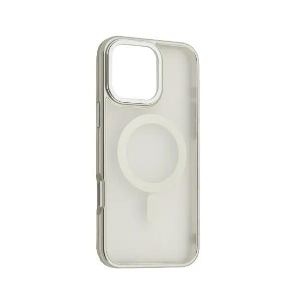 ЧОХОЛ PERFECT CASE WITH MAGSAFE ДЛЯ IPHONE 16 PRO MAX TITANIUM, СІРИЙ