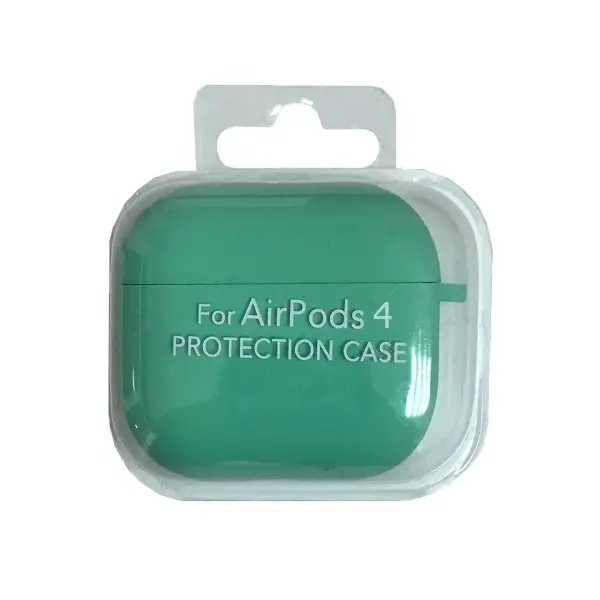 ЧОХОЛ ДЛЯ AIRPODS 4 SILICONE CASE, MICROFIBER MINT