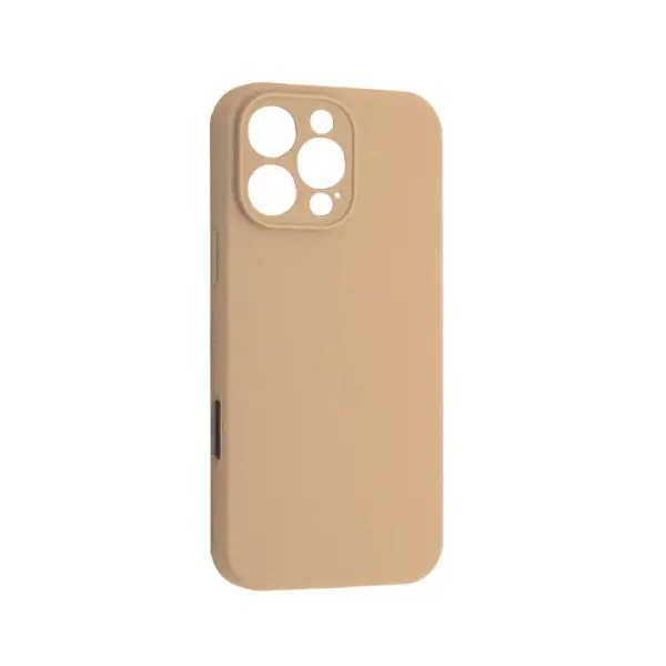 ЧОХОЛ SILICONE CASE FULL CAMERA COPY ДЛЯ IPHONE 16 PRO (79) DESERT GOLD