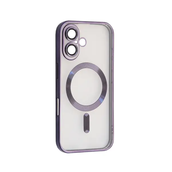 MR4_132072 Чохол shining camera magsafe для iphone 16 plus deep пурпуровий 