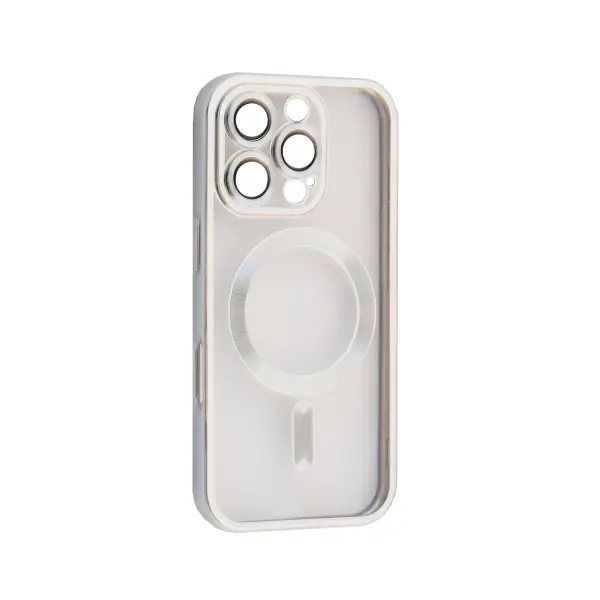 ЧОХОЛ SHINING CAMERA MAGSAFE ДЛЯ IPHONE 16 PRO MAX, СІРИЙ