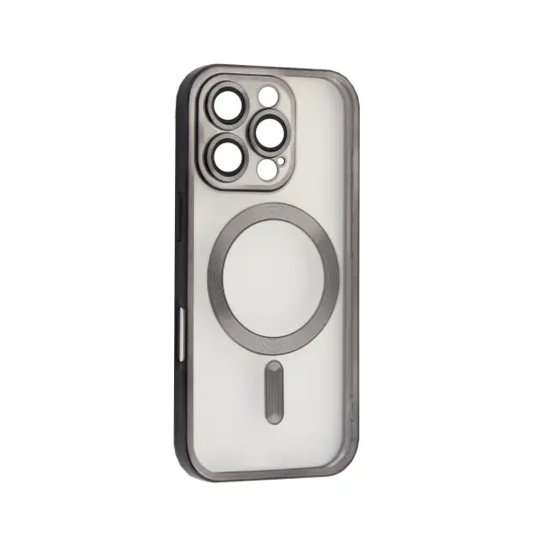 ЧОХОЛ SHINING CAMERA MAGSAFE ДЛЯ IPHONE 16 PRO MAX, ЧОРНИЙ