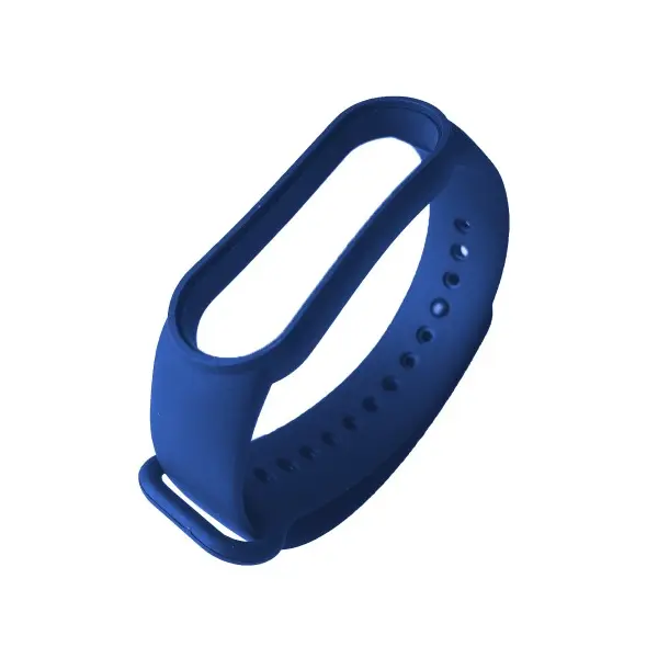 РЕМІНЕЦЬ ДЛЯ XIAOMI MI BAND 5, 6, 7 СИНІЙ