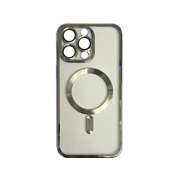 ЧОХОЛ SHINING CAMERA MAGSAFE ДЛЯ IPHONE 15 PRO MAX NATURAL TITANIUM
