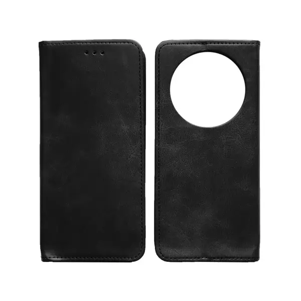 MR4_131597 Чохол-книжка black tpu magnet для redmi 14c, a4, чорний 