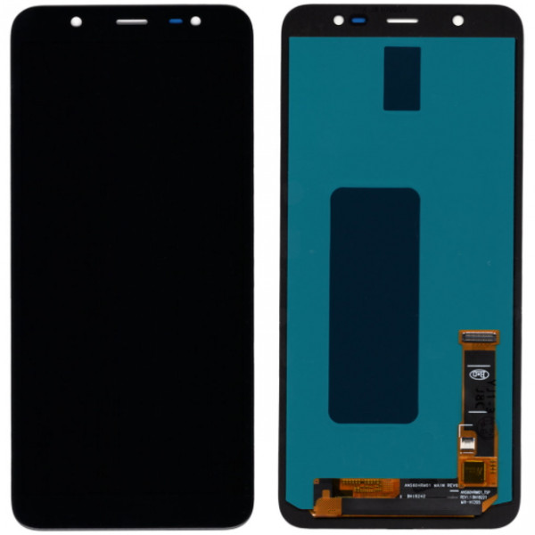 MR1_95660 Дисплей телефона для samsung galaxy j8 (2018) sm-j810 oled, чорний PRC