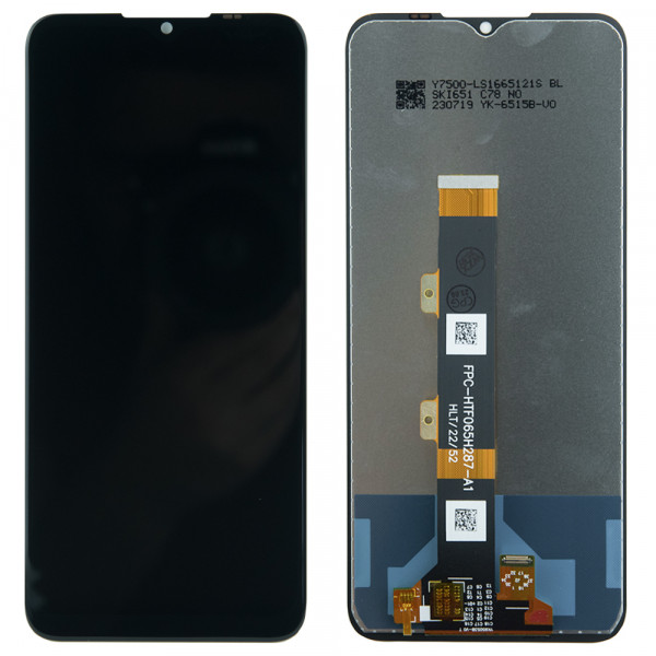 MR1_100612 Дисплей телефона для nokia g22 (ta-1516, ta-1528), у зборі з сенсором, чорний PRC