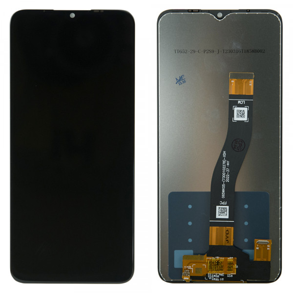 MR1_99871 Дисплей телефона для blackview a85, у зборі з сенсором, чорний PRC
