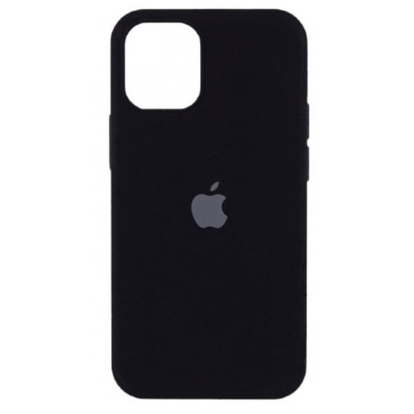 MR3_119251 Чохол silicone case для iphone 11 (18), чорний (закрытый низ) SILICONE CASE