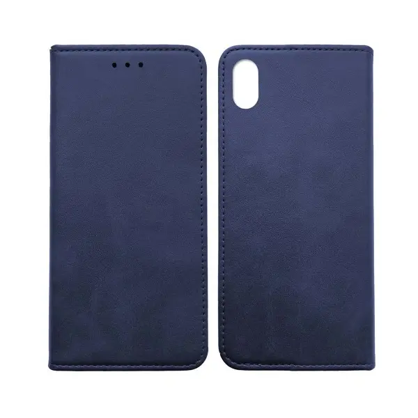 ЧОХОЛ-КНИЖКА BLACK TPU MAGNET ДЛЯ REDMI 7A СИНІЙ
