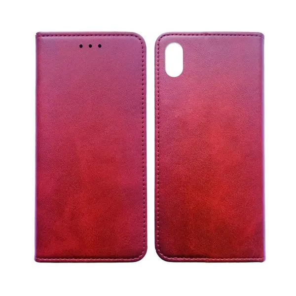 MR4_133504 Чохол-книжка black tpu magnet для redmi 7a червоний 