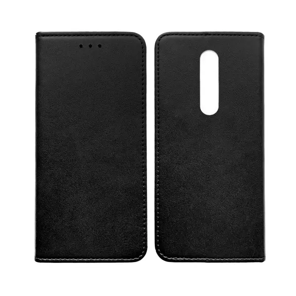 MR4_133508 Чохол-книжка black tpu magnet для redmi 8, чорний 