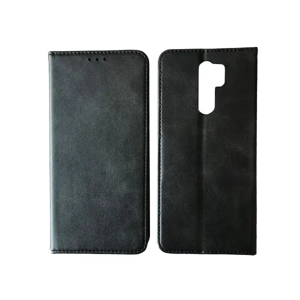 MR4_133522 Чохол-книжка black tpu magnet для redmi 9, чорний 