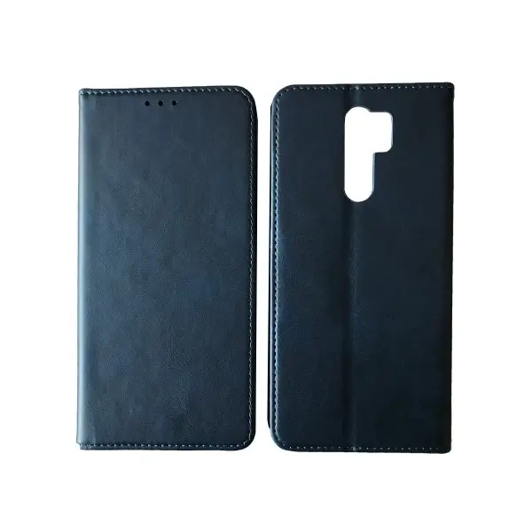 MR4_133523 Чохол-книжка black tpu magnet для redmi 9 синій 