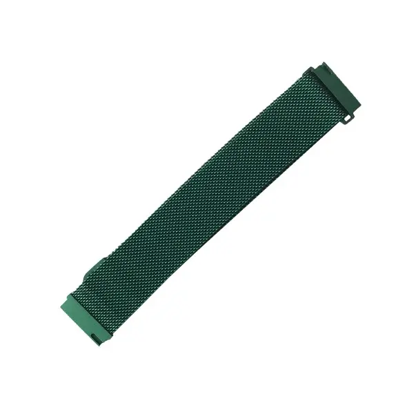 MR4_132792 Ремінець milanese loop 22mm, forest зелений 