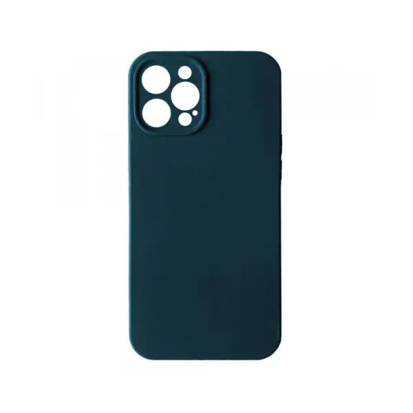 ЧОХОЛ SILICONE CASE FULL CAMERA COPY ДЛЯ IPHONE 15 PRO MAX (74) ABYSS СИНІЙ