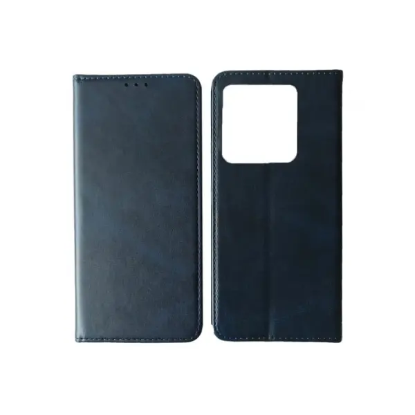 MR4_133565 Чохол-книжка black tpu magnet для redmi note 13 pro 5g, poco x6 5g синій 