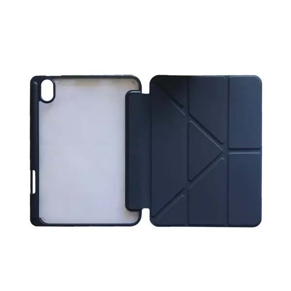 MR4_133717 Чохол smart case clear stylus для apple ipad air 4 10.9, air 5 10.9 dark синій 
