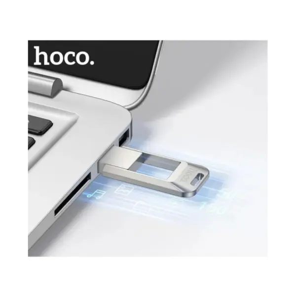 MR4_132459 Флеш-накопичувач usb hoco ud16 smart usb3.0 128gb, сірий 