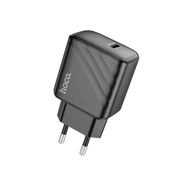 MR4_132446 Мережевий зарядний пристрій hoco cs22a value single port pd30w charger, чорний 