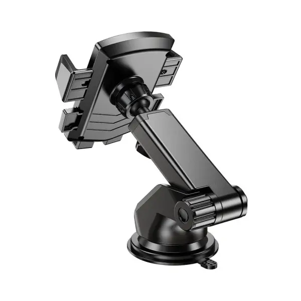 АВТОТРИМАЧ HOCO CA83 DAVID ONE-BUTTON CENTER CONSOLE CAR HOLDER, ЧОРНИЙ