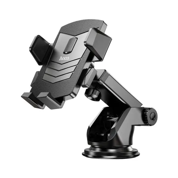 АВТОТРИМАЧ HOCO CA83 DAVID ONE-BUTTON CENTER CONSOLE CAR HOLDER, ЧОРНИЙ