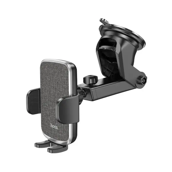 АВТОТРИМАЧ HOCO CA95 POLARIS PUSH-TYPE TELESCOPIC SUCTION CUP CAR HOLDER, ЧОРНИЙ