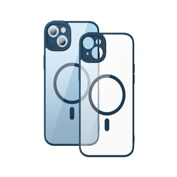 MR4_132582 Чохол baseus frame series magnetic case для iphone 14 plus синій arjt030003 