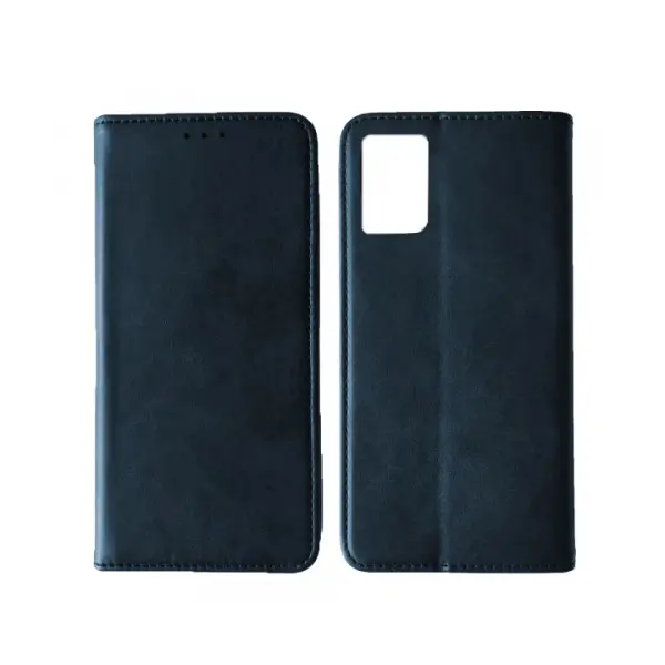 MR4_133538 Чохол-книжка black tpu magnet для redmi note 10, 10s синій 