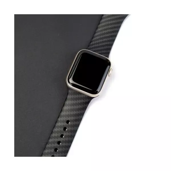 MR4_132764 Ремінець для apple watch silicone 42, 44, 45mm s carbone 