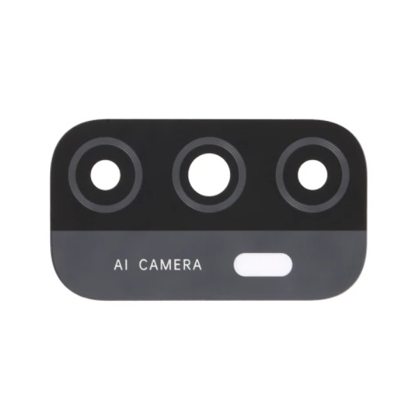 MR1_97063 Скло камери телефона для oppo a32, a33, a53, a53s (2020), чорний PRC